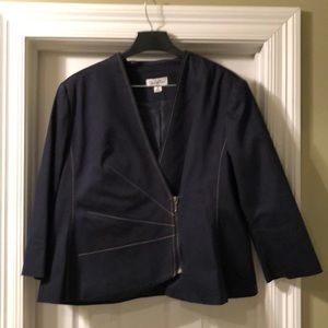 Beautiful EUC Dark-wash Denim Isabella Suit